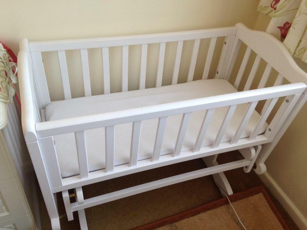john lewis white crib